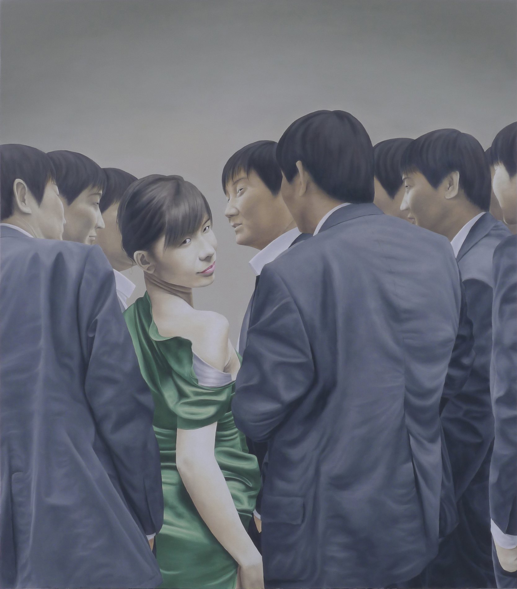 Chen Yu, 2011-NO-1, oil on canvas