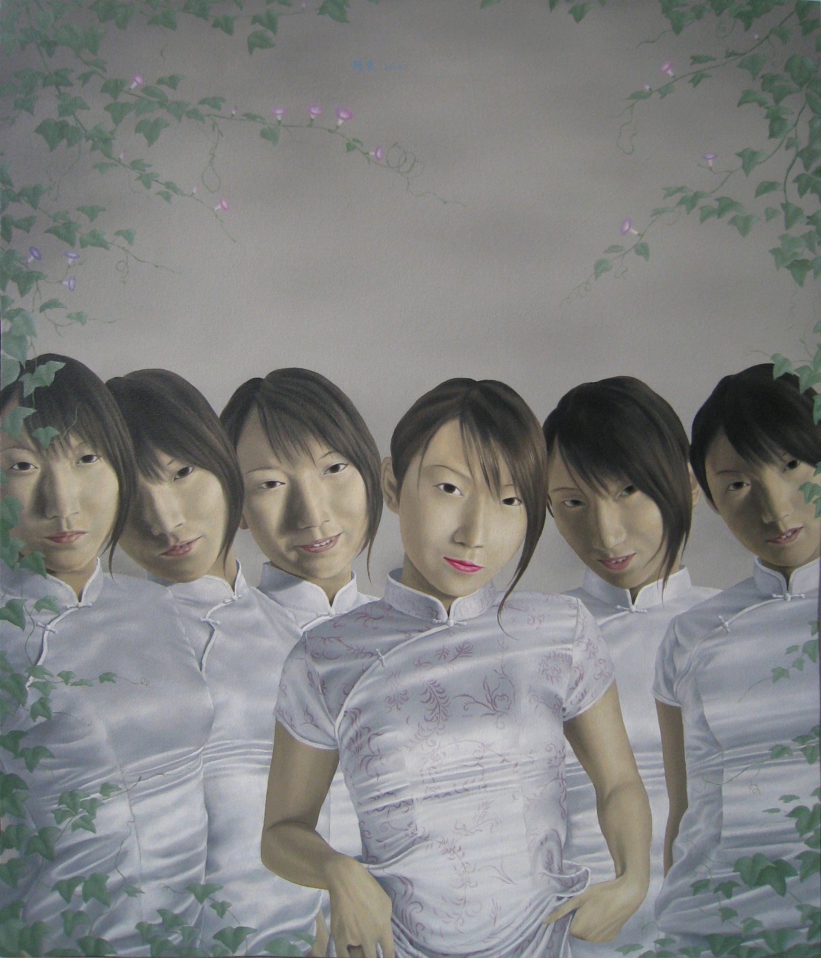 Chen Yu, 2012-NO-5, oil on canvas