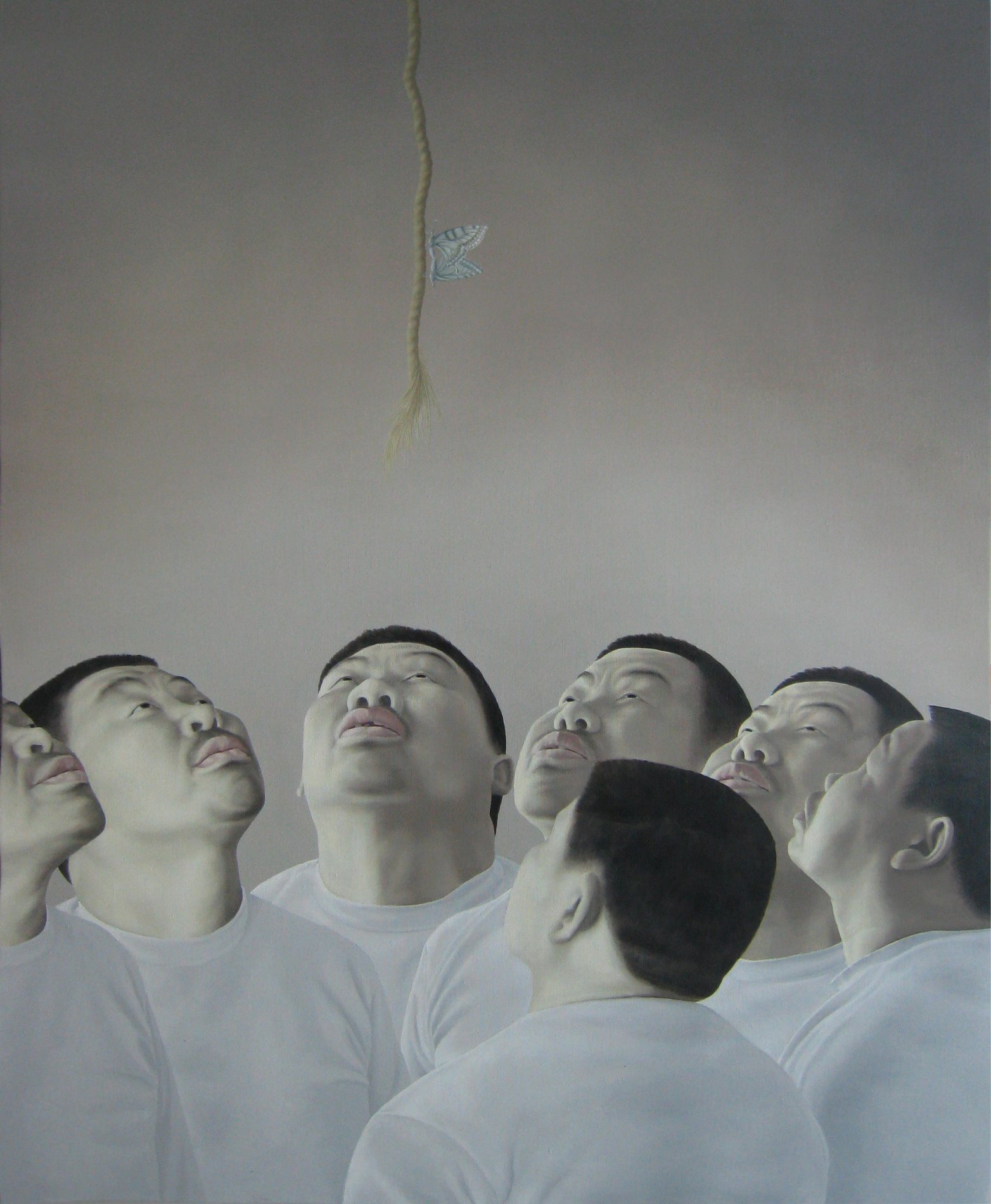 Chen Yu, 2013-NO-4, oil on canvas