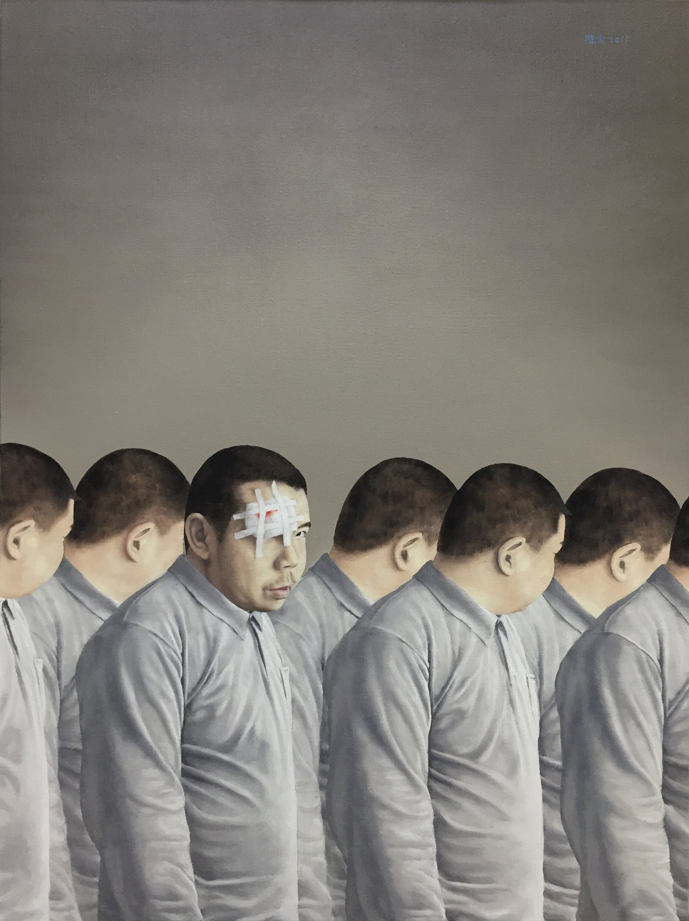 Chen Yu, 2017-5, oil on canvas