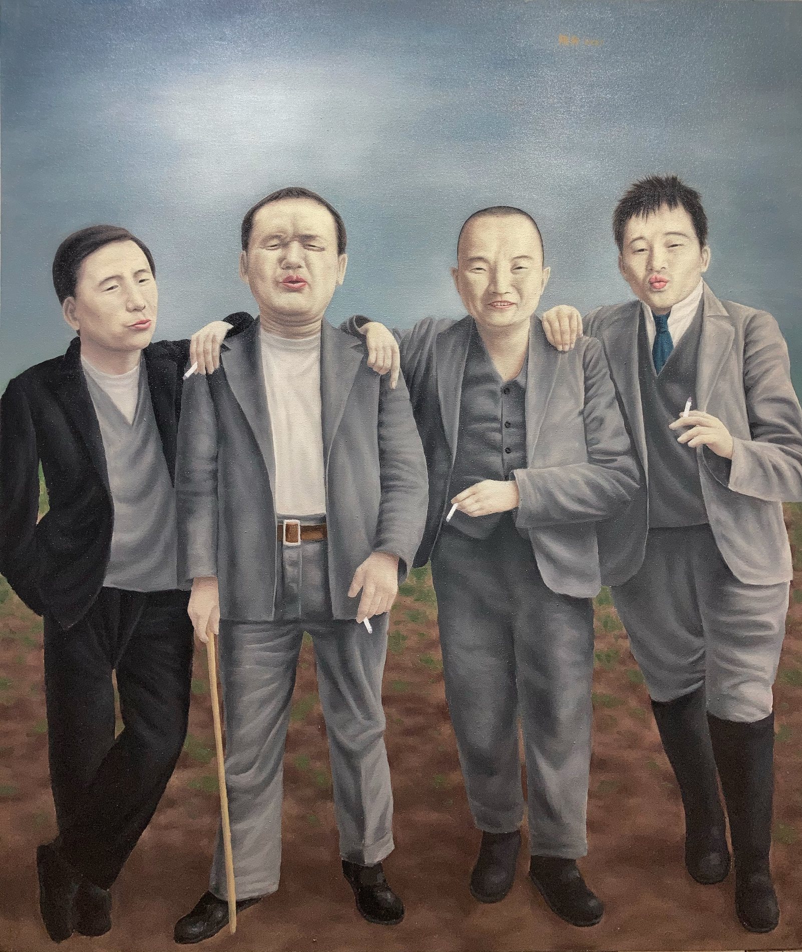 Chen Yu, 2021-2, oil on canvas