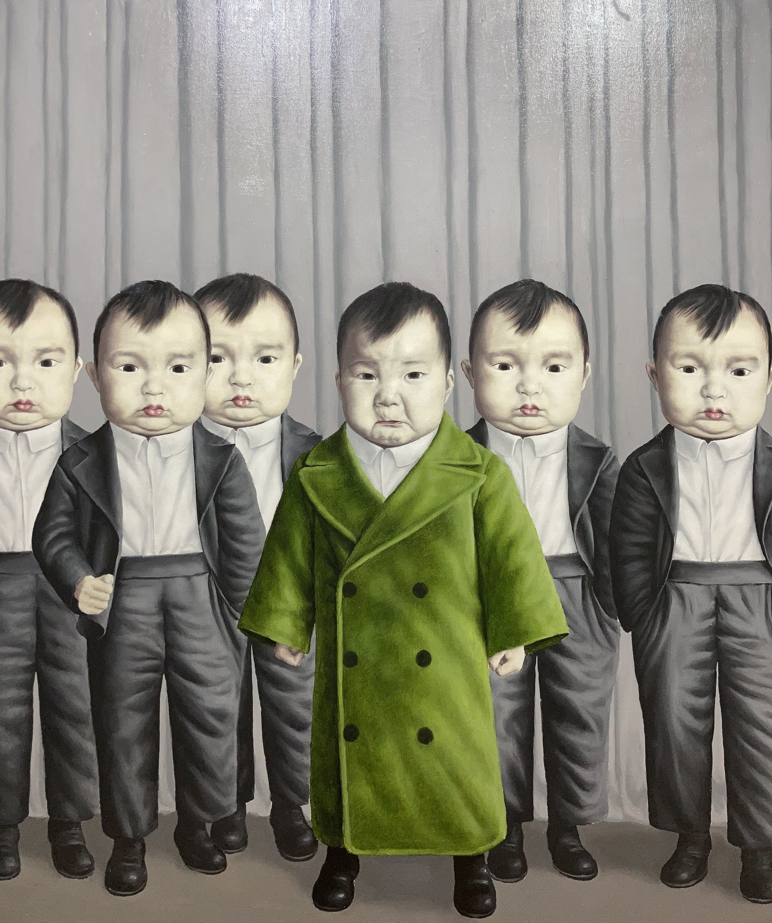 Chen Yu, 2022-5, oil on canvas